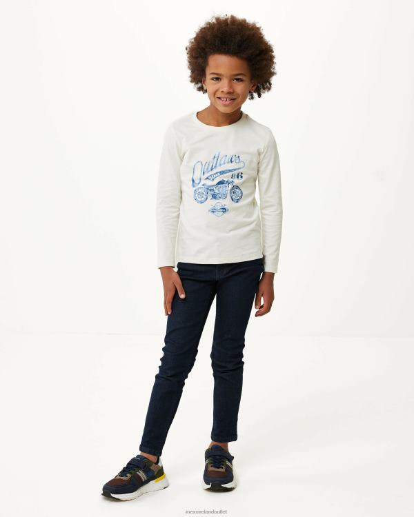 Mexx Long sleeve artwork t-shirt Off White 0T44H939 Boys