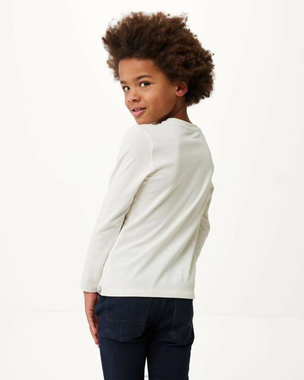Mexx Long sleeve artwork t-shirt Off White 0T44H939 Boys