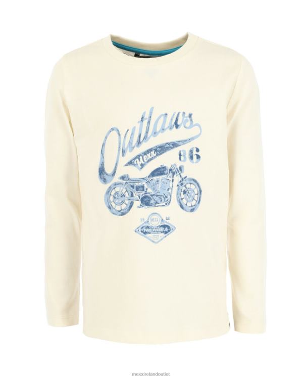 Mexx Long sleeve artwork t-shirt Off White 0T44H939 Boys