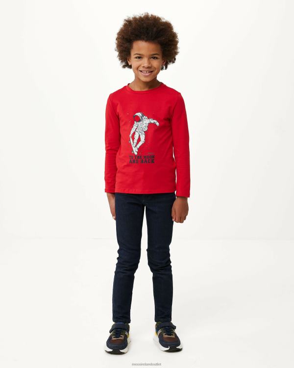 Mexx Long sleeve artwork t-shirt Red 0T44H937 Boys