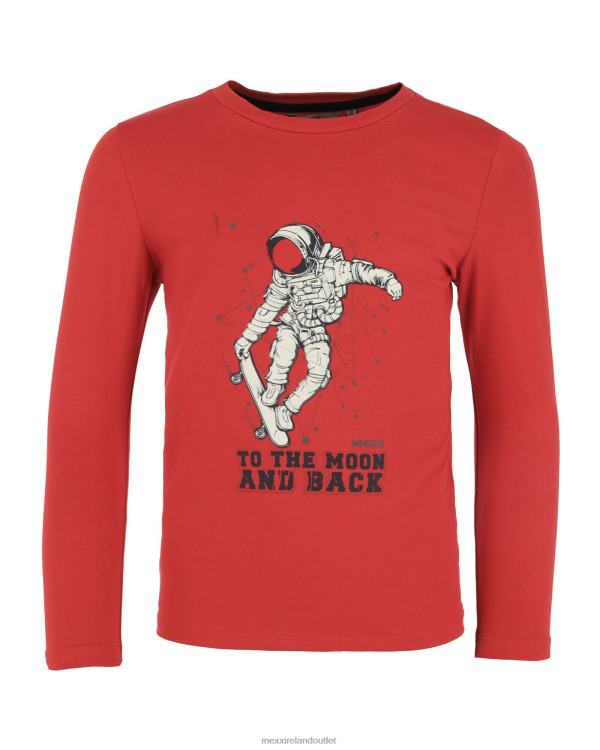 Mexx Long sleeve artwork t-shirt Red 0T44H937 Boys