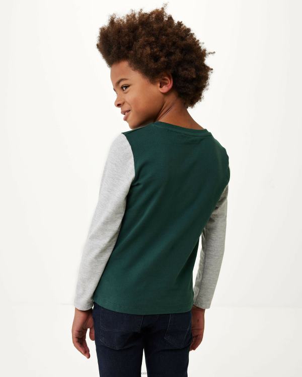 Mexx Long sleeve colorblock Dark Green 0T44H928 Boys