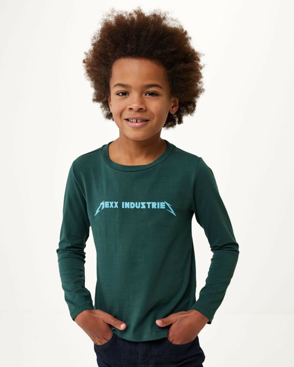 Mexx Long sleeve logo carrier t-shirt Dark Green 0T44H942 Boys