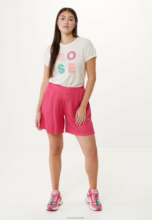 Mexx Loose Fit Shorts Pink 0T44H27 Women