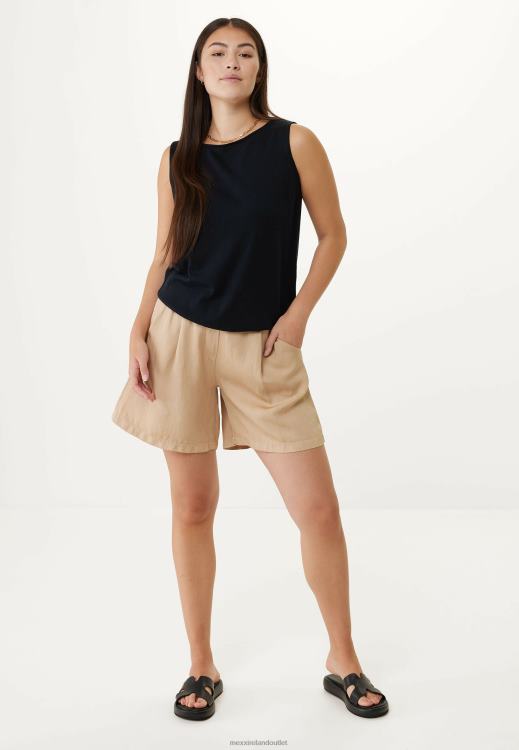 Mexx Loose Fit Shorts Sand Beige 0T44H7 Women