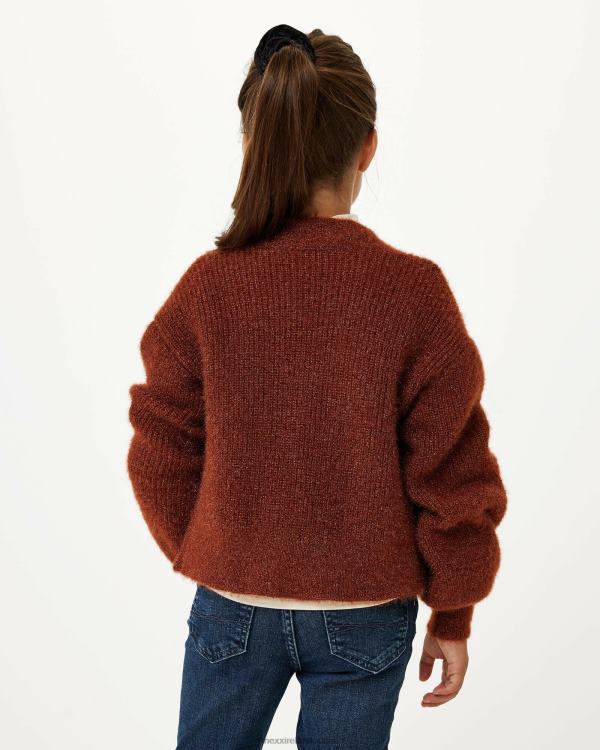 Mexx Lurex cardigan Dark Brown 0T44H820 Girls