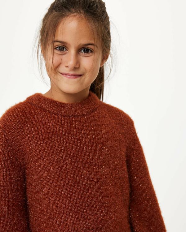 Mexx Lurex pullover Dark Brown 0T44H821 Girls