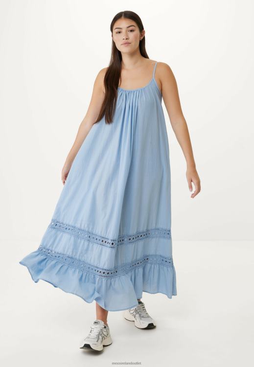 Mexx Maxi Dress Baby Blue 0T44H126 Women