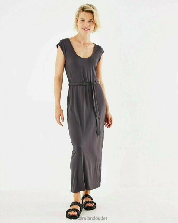 Mexx Maxi Dress Dark Grey 0T44H134 Women