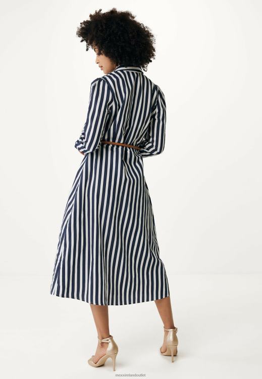 Mexx Maxi Dress Navy Blue 0T44H98 Women