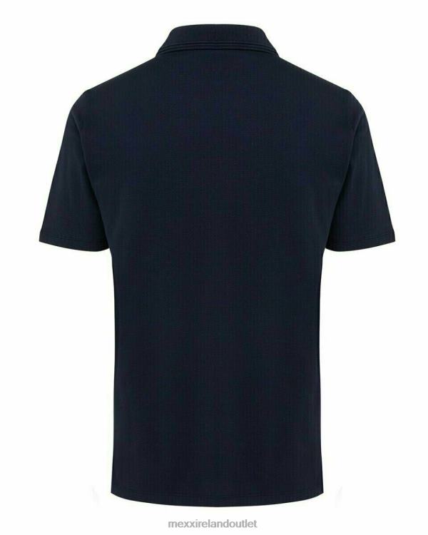 Mexx Mercerized popcorn polo Navy Blue 0T44H722 Men