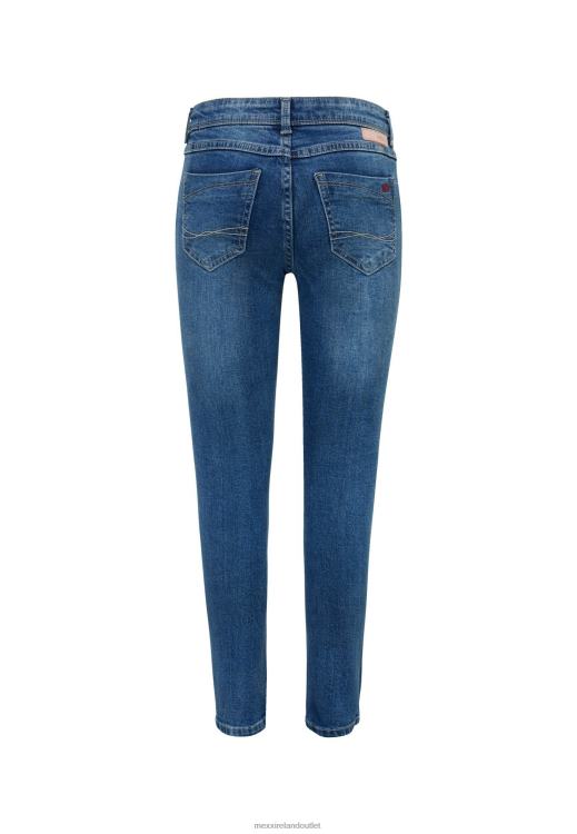 Mexx Mid Waist Slim Leg Jeans Light Vintage Blue 0T44H778 Girls