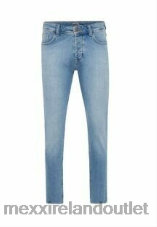 Mexx Mid Waist Straight Leg Jeans Light Stone Blue 0T44H498 Men