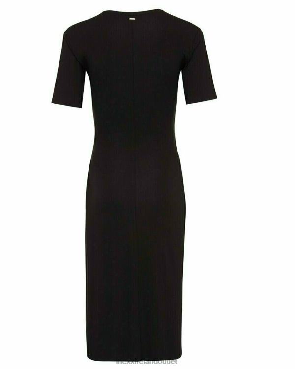 Mexx Midi Dress Black Schwarz 0T44H149 Women