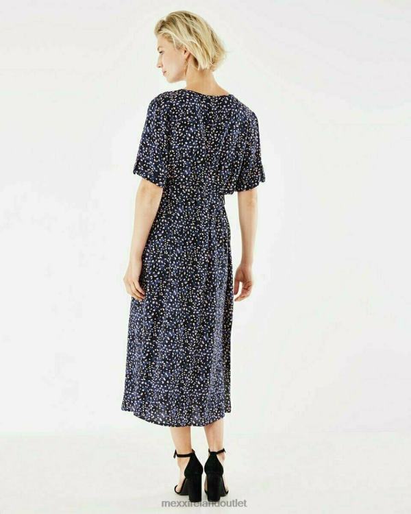 Mexx Midi Dress Navy Blue 0T44H192 Women