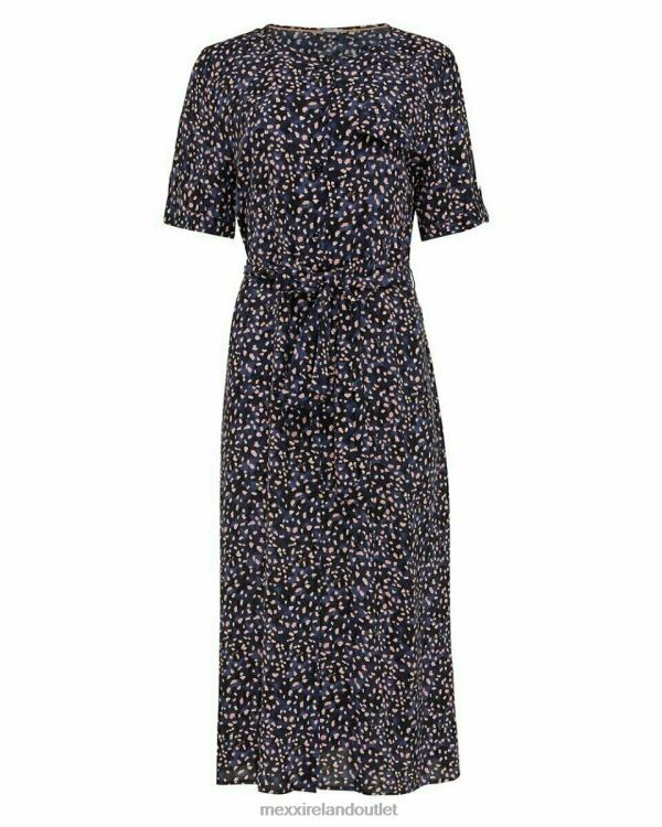 Mexx Midi Dress Navy Blue 0T44H192 Women