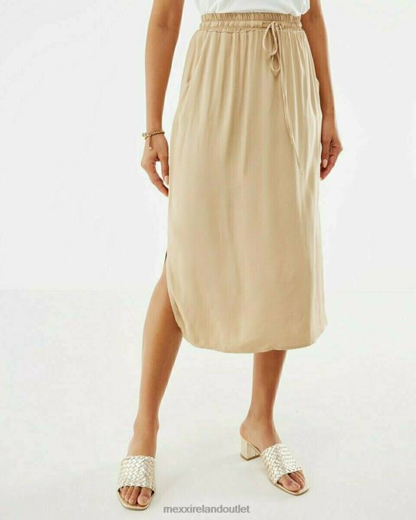 Mexx Midi Skirt Beige 0T44H191 Women