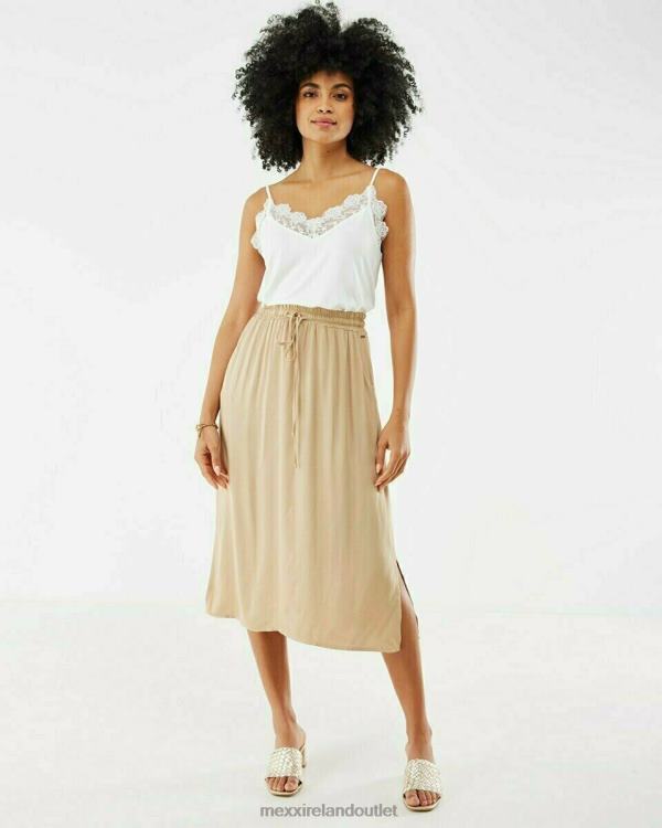 Mexx Midi Skirt Beige 0T44H191 Women