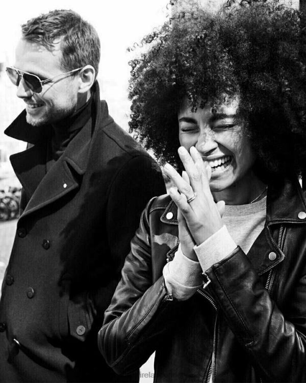 Mexx Milou Leather Jacket Black Schwarz 0T44H171 Women