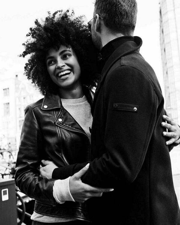 Mexx Milou Leather Jacket Black Schwarz 0T44H171 Women