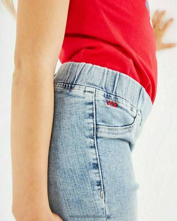 Mexx Nikkie skinny leg jeans jegging light blue Blue 0T44H851 Girls