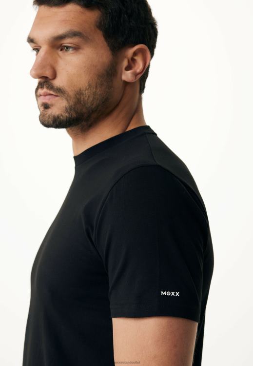 Mexx Oliver T-shirt Black Schwarz 0T44H558 Men