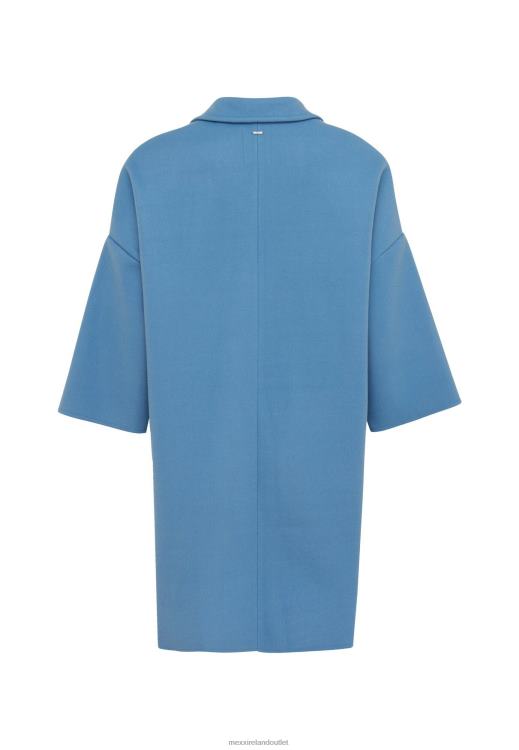 Mexx Oversized Coat Baby Blue 0T44H114 Women