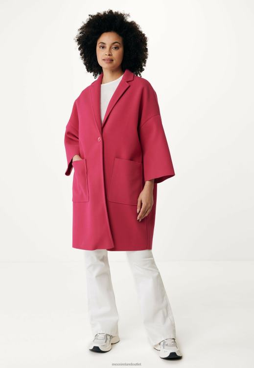 Mexx Oversized Coat Pink 0T44H113 Women