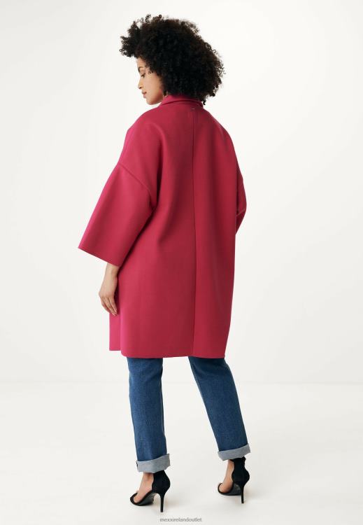Mexx Oversized Coat Pink 0T44H113 Women