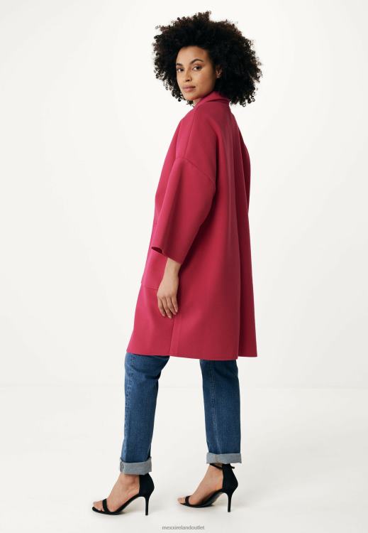 Mexx Oversized Coat Pink 0T44H113 Women