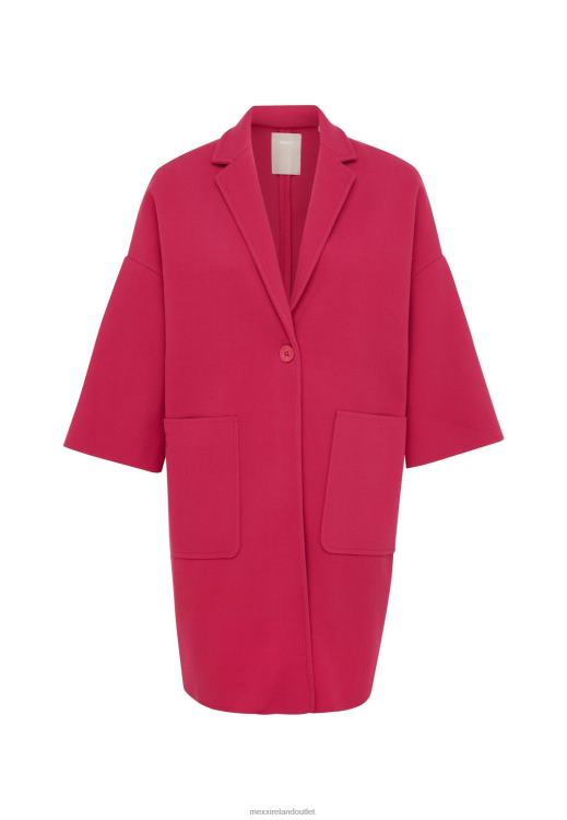 Mexx Oversized Coat Pink 0T44H113 Women