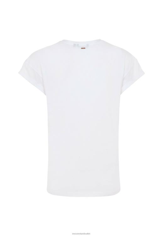 Mexx Oversized Short Sleeve Tee Off White Beige 0T44H25 Women