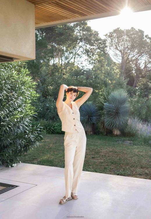 Mexx Pantalon Beige 0T44H200 Women