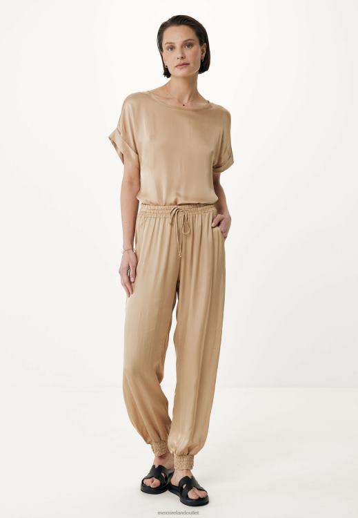 Mexx Pants Beige 0T44H35 Women