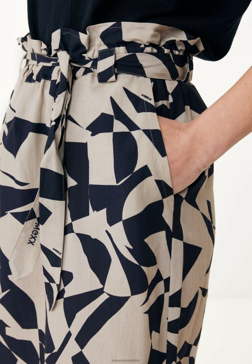 Mexx Paperwaist Skirt Beige 0T44H84 Women