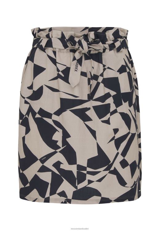Mexx Paperwaist Skirt Beige 0T44H84 Women