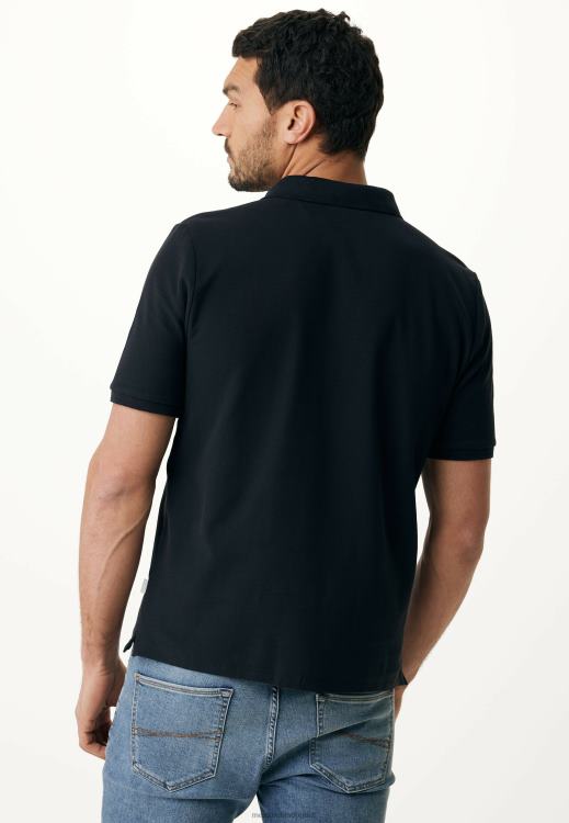 Mexx Peter Polo Black Schwarz 0T44H528 Men