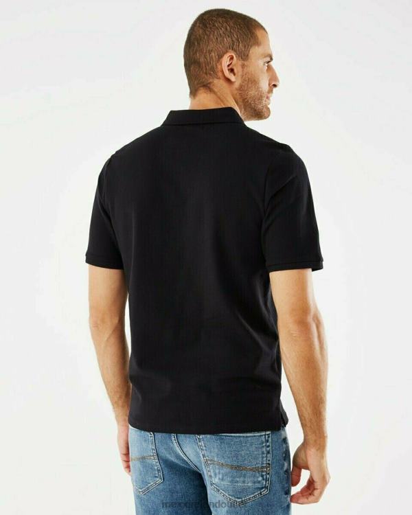 Mexx Pique Polo Black Schwarz 0T44H592 Men
