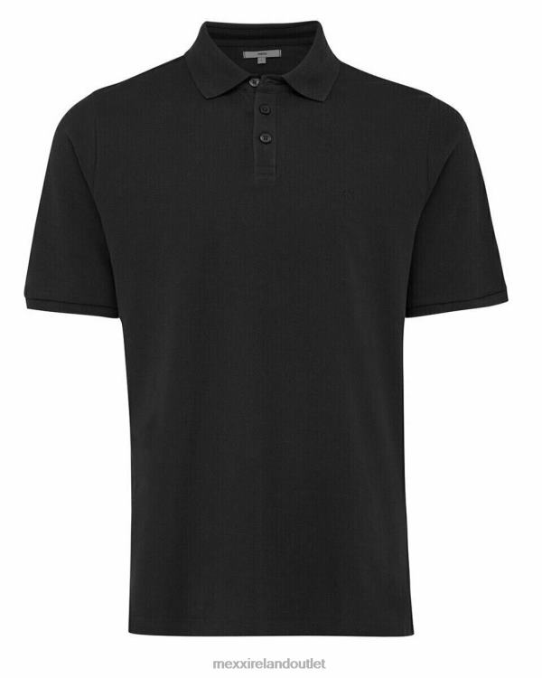 Mexx Pique Polo Black Schwarz 0T44H592 Men