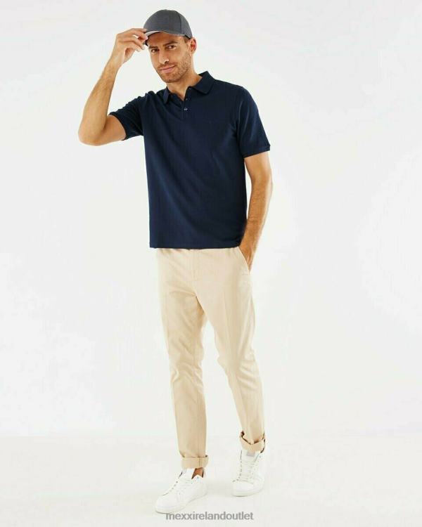 Mexx Pique Polo Navy Blue 0T44H591 Men
