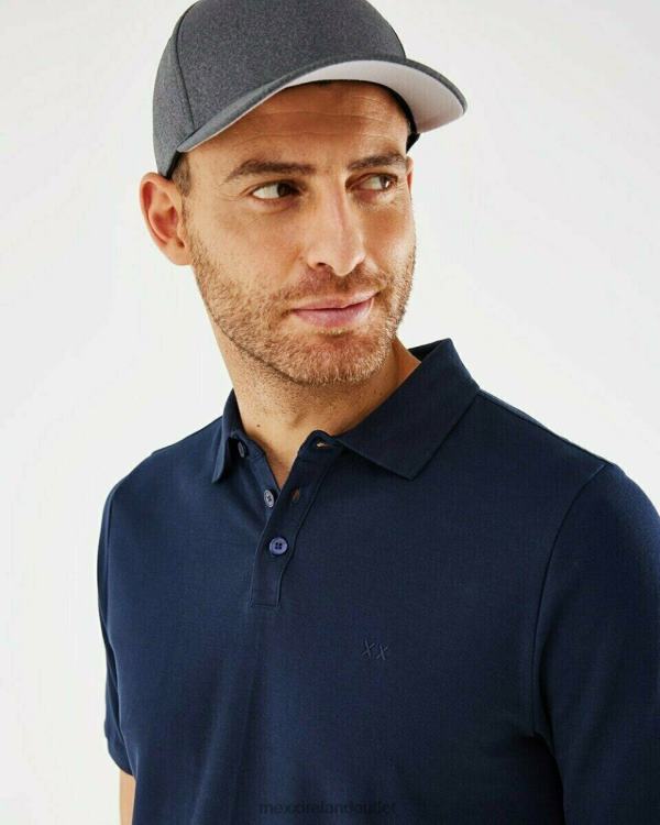 Mexx Pique Polo Navy Blue 0T44H591 Men