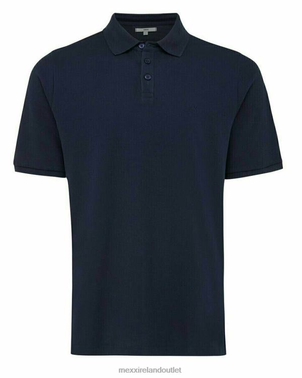 Mexx Pique Polo Navy Blue 0T44H591 Men