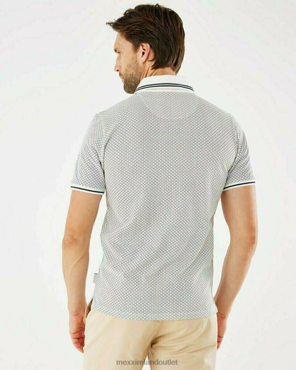 Mexx Pique Polo Off White 0T44H593 Men