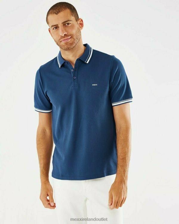 Mexx Pique polo Navy Blue 0T44H625 Men