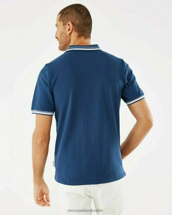 Mexx Pique polo Navy Blue 0T44H625 Men