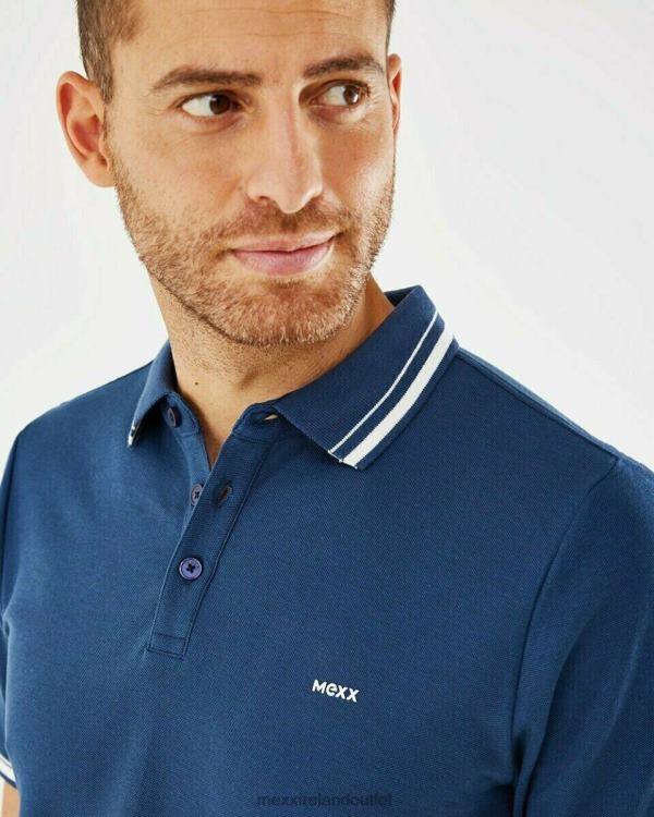 Mexx Pique polo Navy Blue 0T44H625 Men