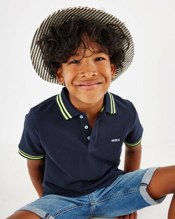 Mexx Pique polo Navy Cotton 0T44H908 Boys