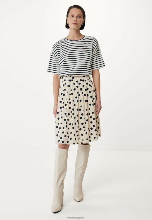 Mexx Pleated Skirt Beige 0T44H18 Women