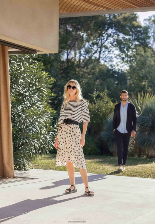 Mexx Pleated Skirt Beige 0T44H18 Women