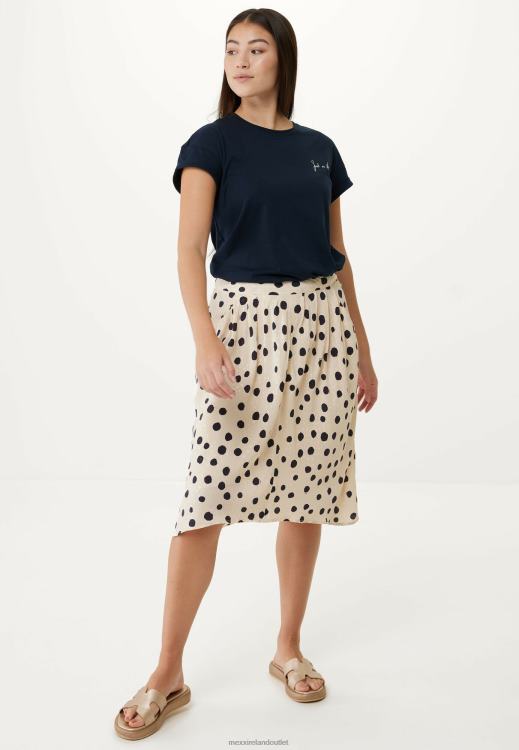 Mexx Pleated Skirt Beige 0T44H18 Women